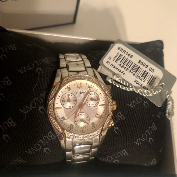 Bulova Diamond Women’s Watch - Picture 2 of 5